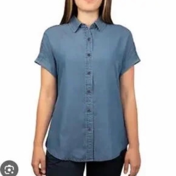 Tilly Denim Top - Picture 1 of 4